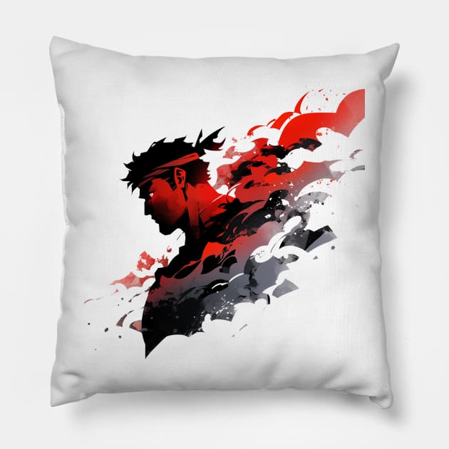 ryu Pillow by skatermoment