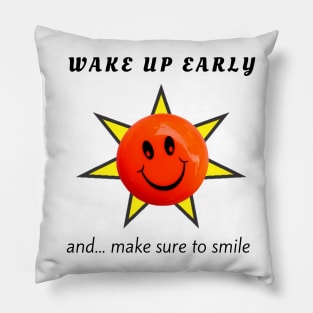 Wake up Pillow