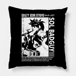 Sol character game Pillow