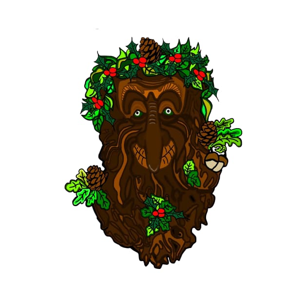 Yuletide Greenman by imphavok