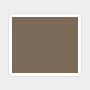 Mocha | Plain Mocha | Solid Mocha | Solid Color | Magnet