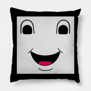 Happy Marshmallow Man Pillow