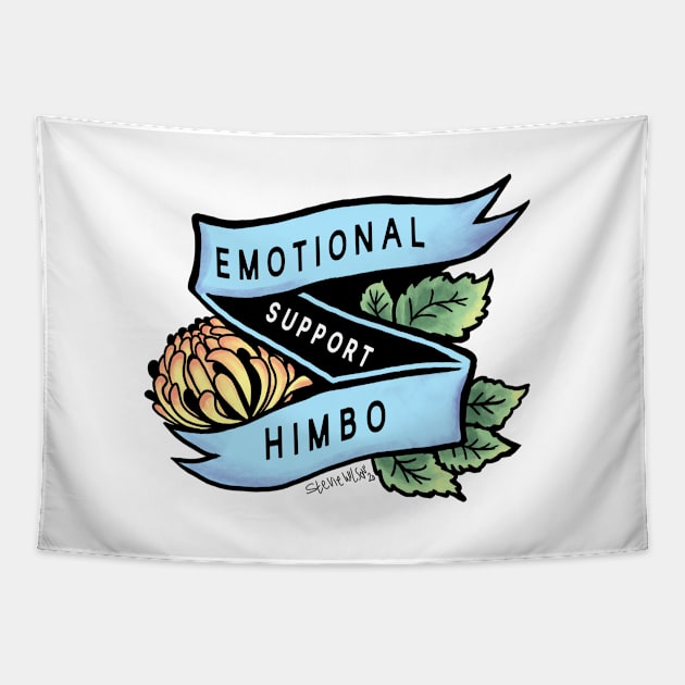 Emotional Support Himbo Tapestry by swinku