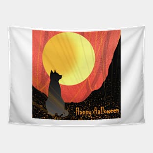 Happy Halloween Tapestry