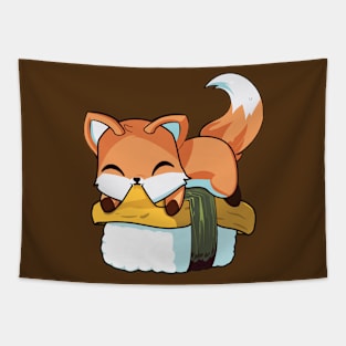 Fox Tamago Sushi Tapestry