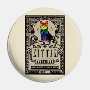 rainbow kitten 8 Pin