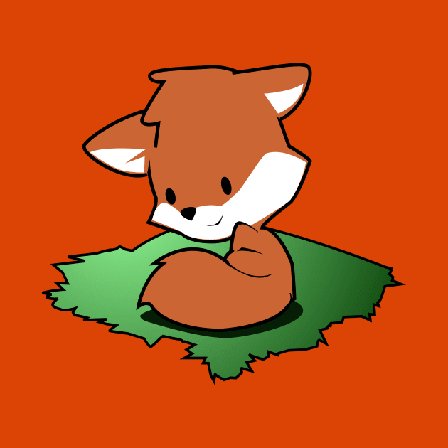 Chibi Fox by Spikeani