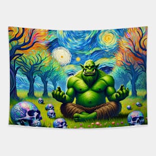 Zen Ogre Tapestry