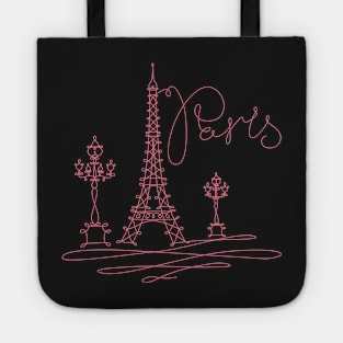 Pink Paris Tote