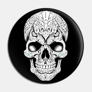 Skull tattoo Pin