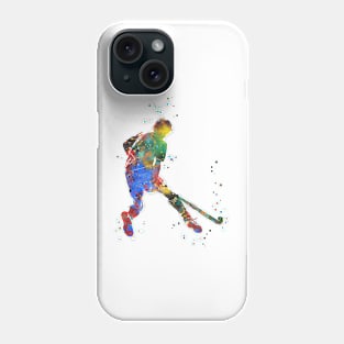 Field Hockey Player Boy Phone Case