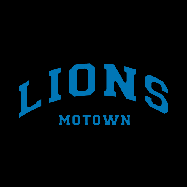 Detroit Lions Motown by teakatir