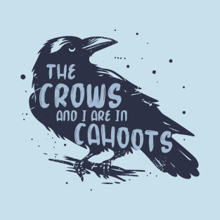 Crow Friend T-Shirt, Corvid Tee, Gifts for Bird Lovers, Crows and Ravens, Birdwatching Gift T-Shirt