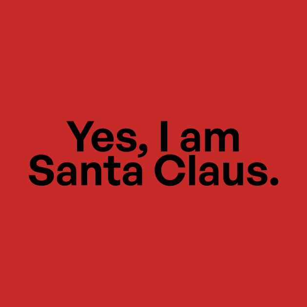 Yes, I'm Santa Claus by Very Simple Graph