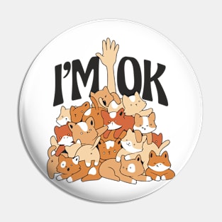 I'm OK Pin