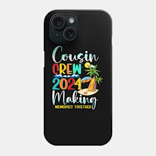 Cousin Crew 2024 Summer Vacation Beach Family Matching Phone Case