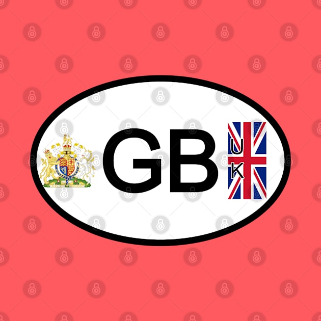 Great Britain car country code by Travellers