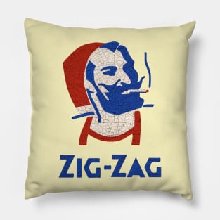 Zig Zag Rolling Papers Pillow