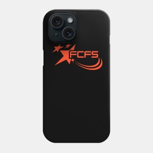 Red FCFS Design Phone Case