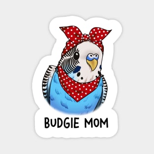 Budgie Mama Love: A Heartwarming Design for Parrot Parents Magnet