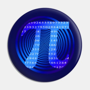 Pi Constant Math Pi day Pin