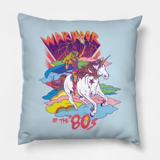 Warrior of the '80s Pillow