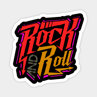 Rock n Roll retro 80s 90s nineties vintage eighties Magnet