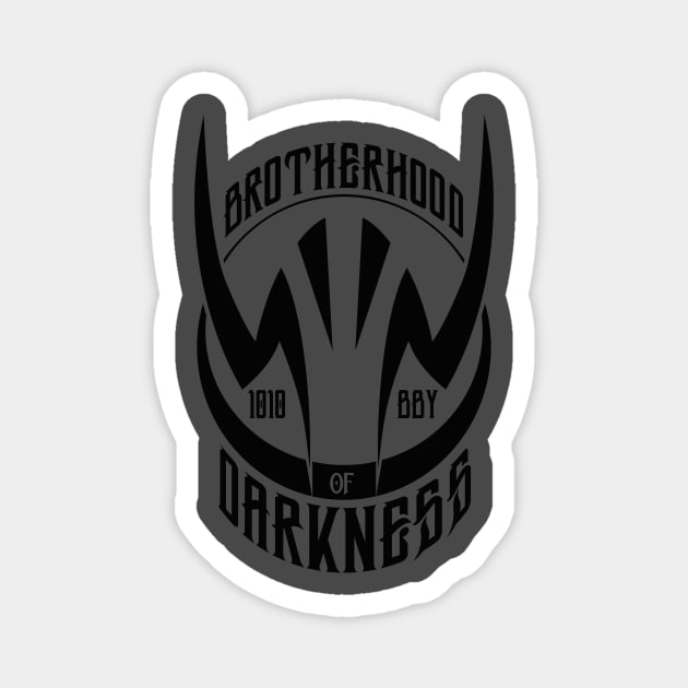 Brotherhood of Darkness Magnet by MindsparkCreative