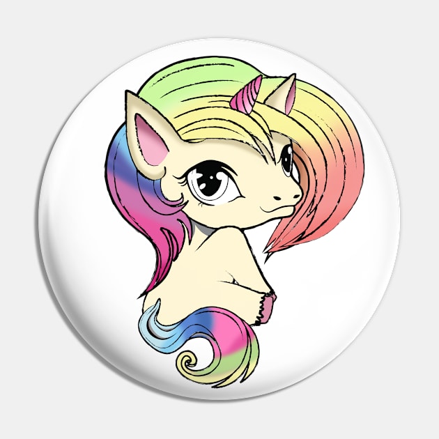 Unicorn Pin by ThyShirtProject - Affiliate