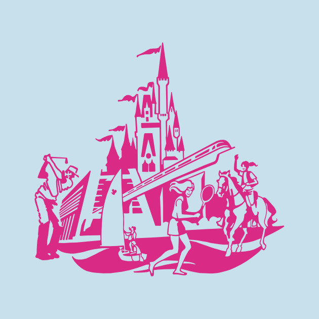 Disover Wonderful World of Vacations Pink - Walt Disney World - T-Shirt