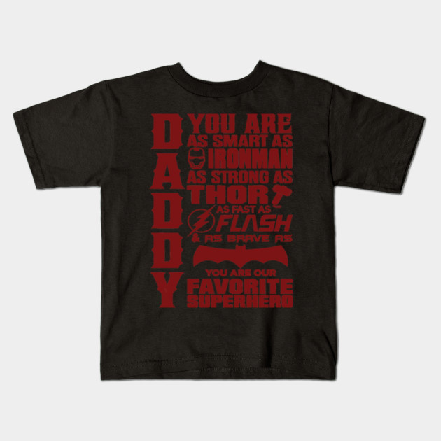 superhero dad shirt