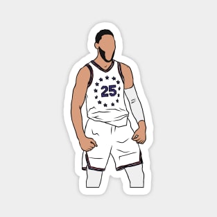 Ben Simmons Celebration Magnet