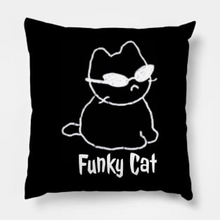 Funky Cat Pillow