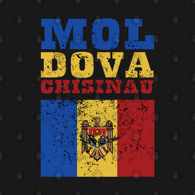 Flag of Moldova by KewaleeTee