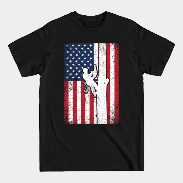 Discover Arborist American Flag 4th of July - Arborist - T-Shirt