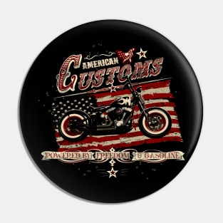 American Custom Motorcycles Pin