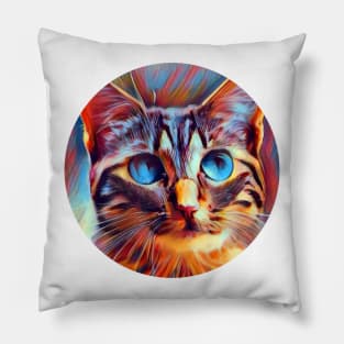 Alert mycat, revolution for cats Pillow