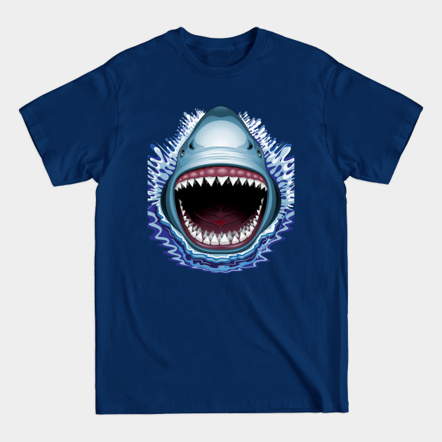 Disover Shark Jaws Attack - Movie - T-Shirt