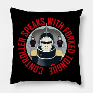 Controller Speaks With Forked Tongue 01 Pillow