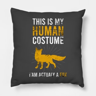 this is my human costume im actually a FOX Pillow