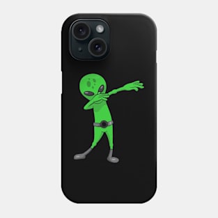 halloween dabbing alien Phone Case