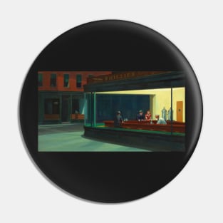 Nighthawks - Edward Hopper Pin