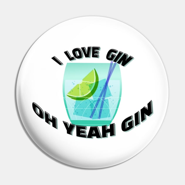 Gin Pin by cuteandgeeky