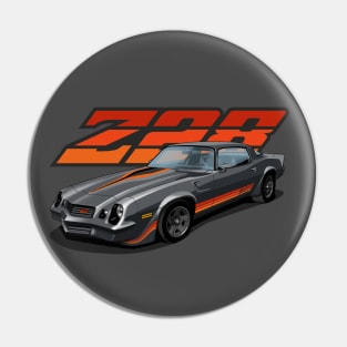 1981 Chevrolet Camaro Z28 in black Pin