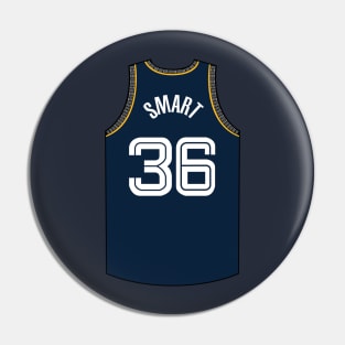 Marcus Smart Memphis Jersey Dark Blue Qiangy Pin