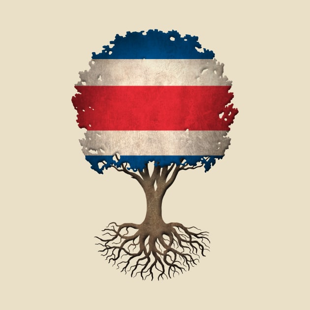 Tree of Life with Costa Rican Flag by jeffbartels
