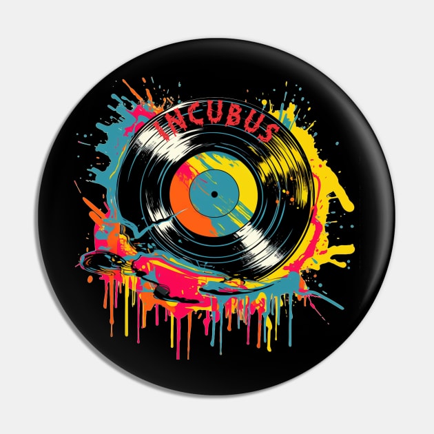 Incubus Splash Colorful Pin by MORRISWORD