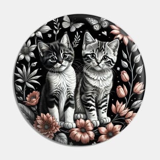 Cute little cats Pin