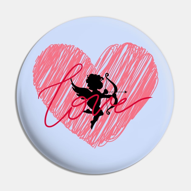 Cupid Pin by Four Corner’S