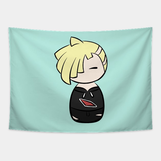 Kawaii Gladion Tapestry by clickmyth